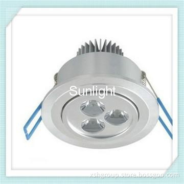 Top quality 3W LED lights commercial dimmable with TUV CE Rohs